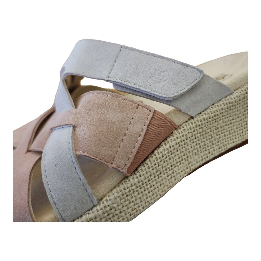 nwot SPENCO Memphis Pink Multi strap Orthotic Slides SIZE 7.5W - Picture 8 of 11